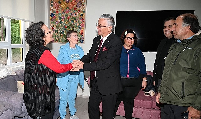 baskan topaloglu engelli bireylerin yeni yilini kutladi