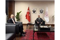 baskan vekili akin bakan kaciri ziyaret etti