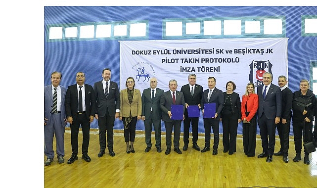DEÜ ile Beşiktaş Arasında İş Birliği ve Pilot Takım Protokolü İmzalandı 1 deu ile besiktas arasinda is birligi ve pilot takim protokolu imzalandi