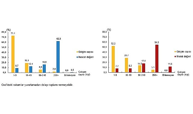 girisim ozelliklerine gore uluslararasi hizmet ticareti istatistikleri 2023