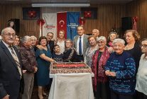 huzurevinde yeni yil coskusu