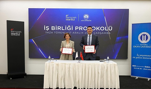 istanbul okan universitesi ve teknopark istanbul arasinda is birligi protokolu