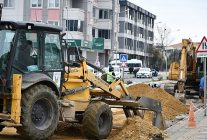 istasyon caddesine yeni kanalizasyon hatti