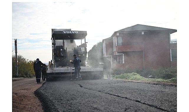 kartepe belediyesinden asfalt hamlesi