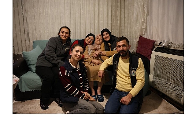 kartepede kandil bereketi evlere tasindi