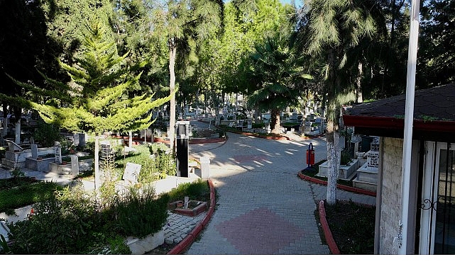 mezarliklar duzenli ve eksiksiz bir sekilde devredildi