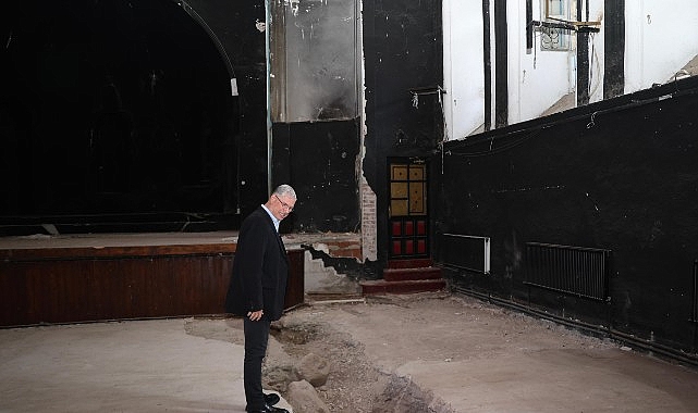 tarihi kultur merkezindeki restorasyon sona yaklasti