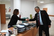 baskan topaloglundan yeni yil aksami hastane ziyaret