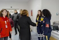 didimde yeni yila halkla ve sahada gorev yapanlarla merhaba