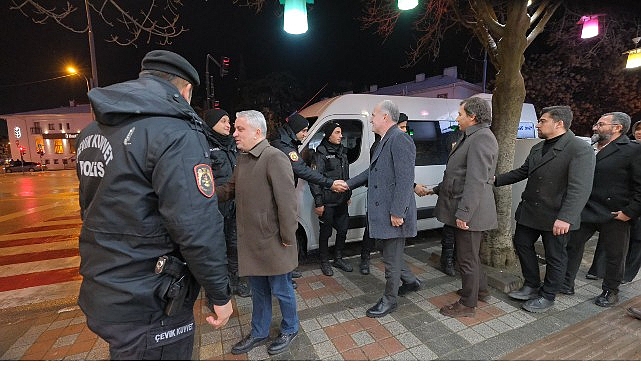 inegol protokolunden yeni yil ziyatretleri