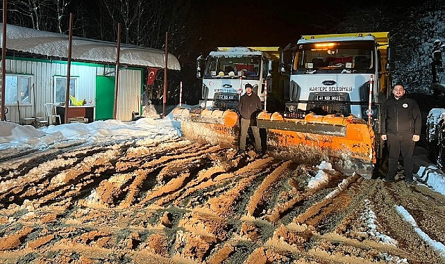 kartepede yeni yil mesaisi